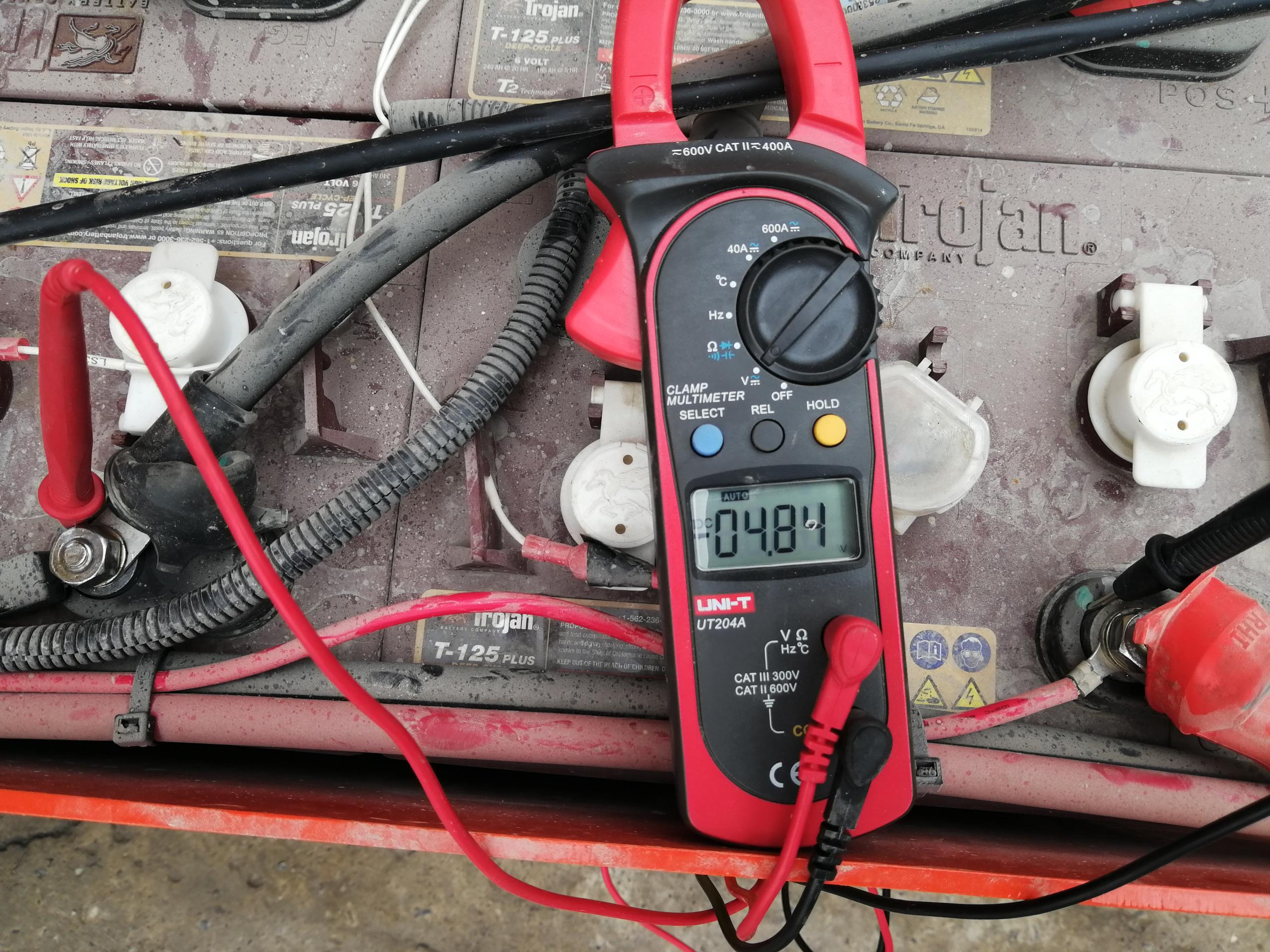 泸州高空作业平台电池电量显示比